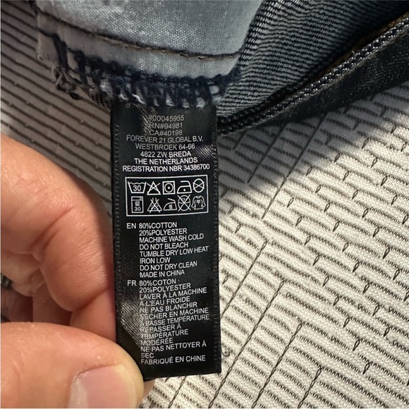 EUC Forever 21 Men's Jeans Straight Leg 34/32 - Picture 5 of 5